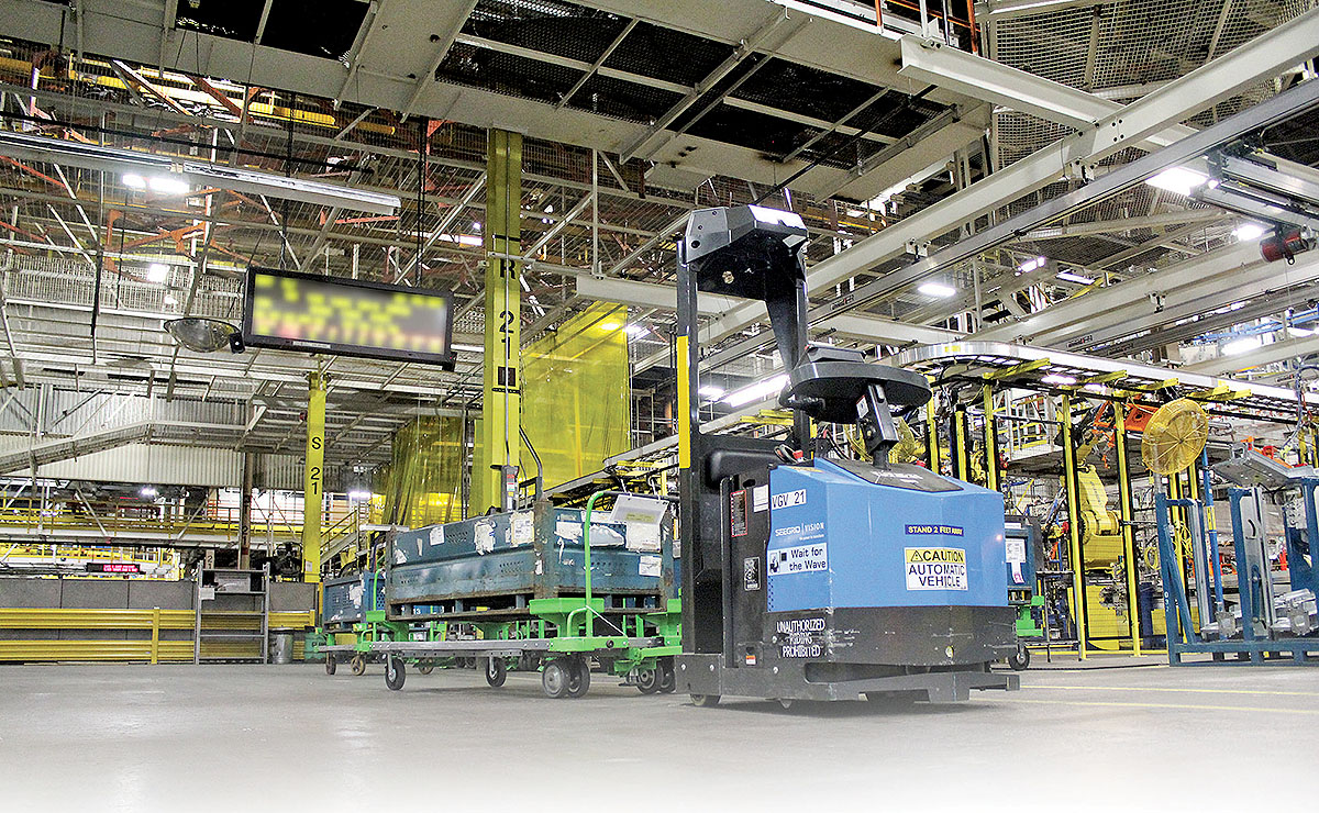 Selfdriving vehicles make inroads in factories Automotive News Europe