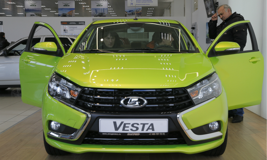 Russia sales rise nearly 1; first increase in 2 years Automotive